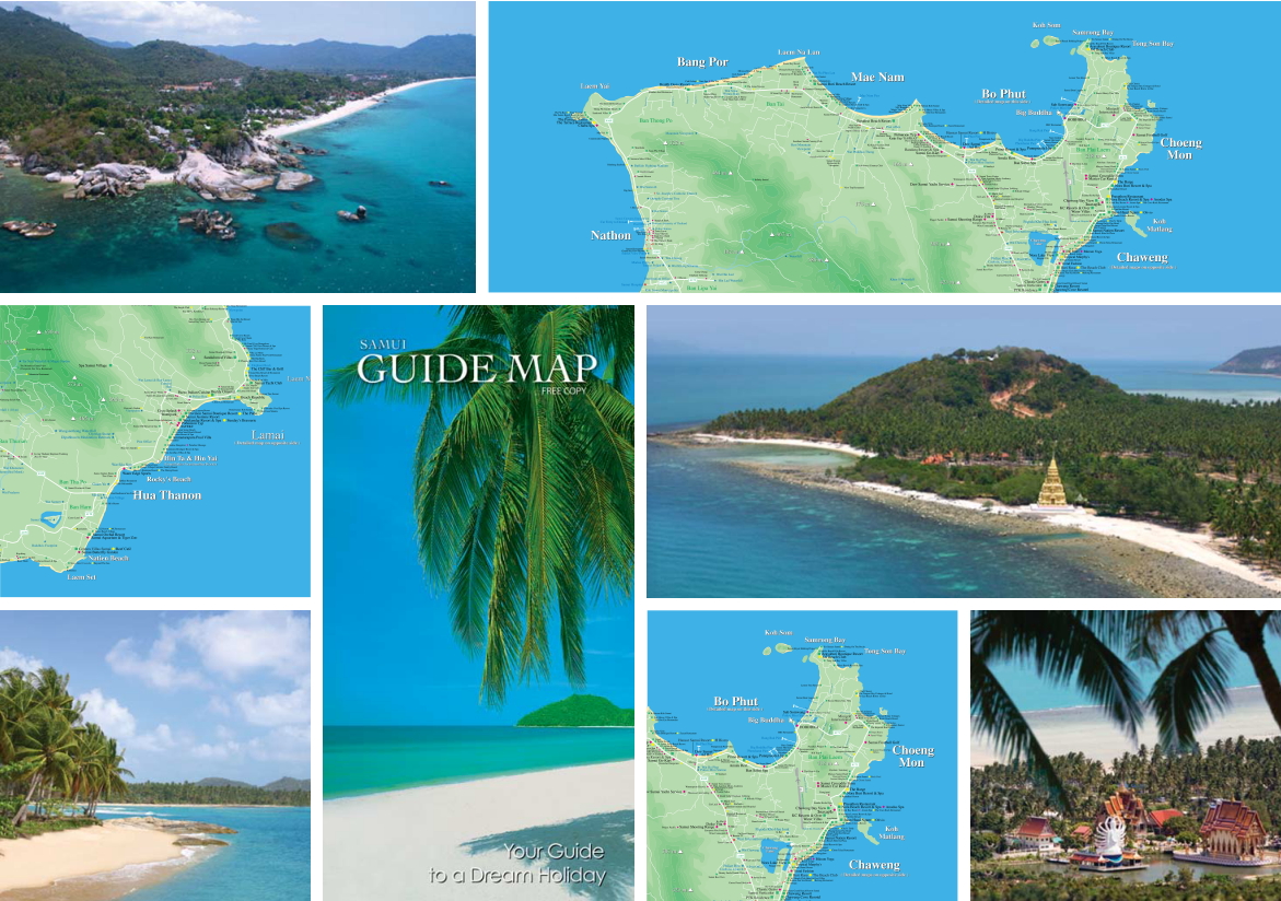 Samui Guide Map is published bi-monthly in January, March, May, July, September and November.